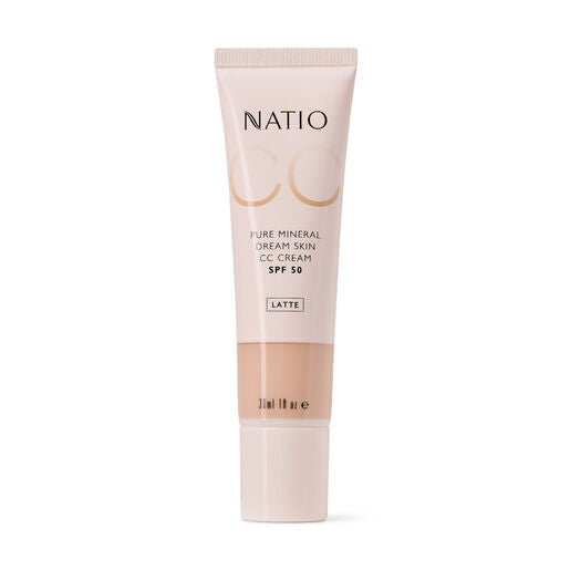 Natio Pure Mineral Dream Skin CC Cream SPF 50 Latte