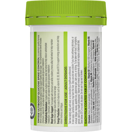 Swisse Ultiboost Glucose Spike Control 60 Tablets
