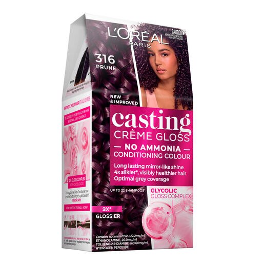 L'Oreal Casting Creme Gloss Semi-Permanent Hair Colour 316 Prune