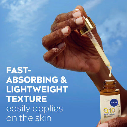 Nivea Q10 Anti-Wrinkle Collagen Pro 3in1 Repairing Serum 30mL