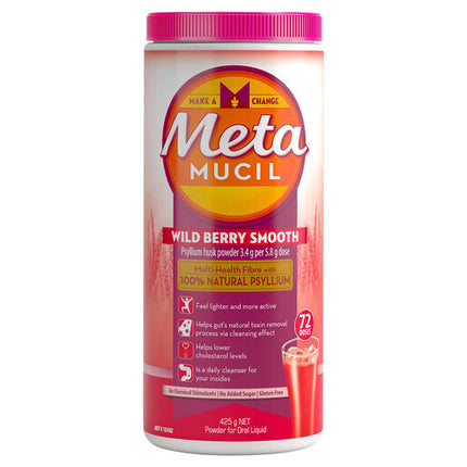 Metamucil Wild Berry Smooth 72 Doses