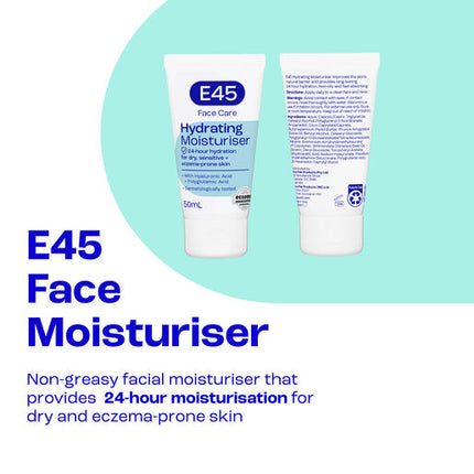 E45 Face Moisturiser 50ml