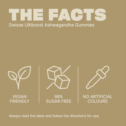 Swisse Ultiboost Ashwagandha Gummies 50 Pack