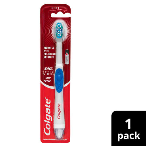 Colgate Toothbrush Optic White Sonic Power Soft