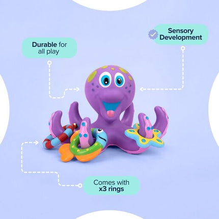Nuby Octopus Hoopla Bath Toy