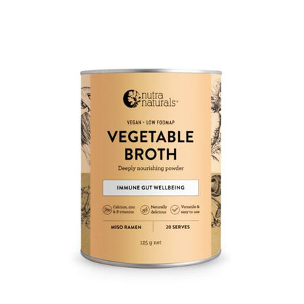 Nutra Naturals Vegetable Broth Miso Ramen 125g