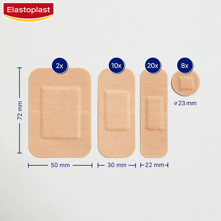 Elastoplast Flexi Fab Strip Assorted 40 Pack