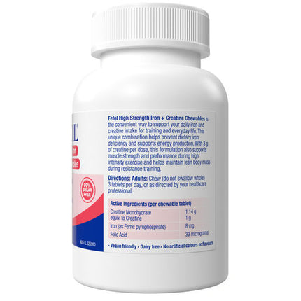 Fefol High Strength Iron + Creatine 60s