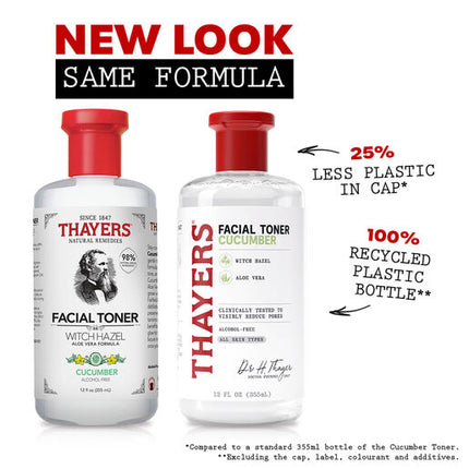 Thayers Cucumber Aloe Witch Hazel Toner Alcohol-Free 355mL