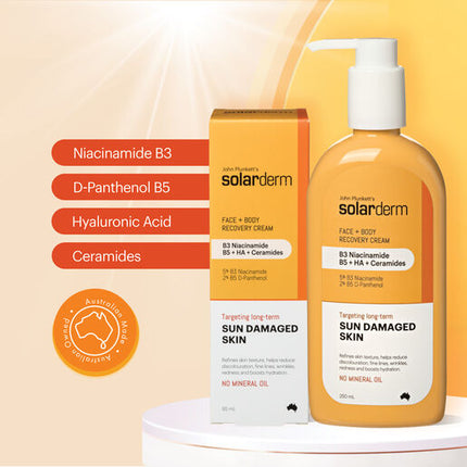 John Plunkett's Solarderm Face & Body Recovery Cream 85g