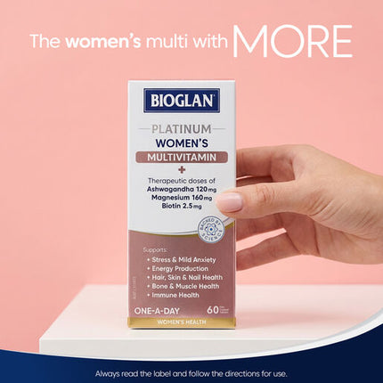Bioglan Platinum Womens Multi 60 Tablets