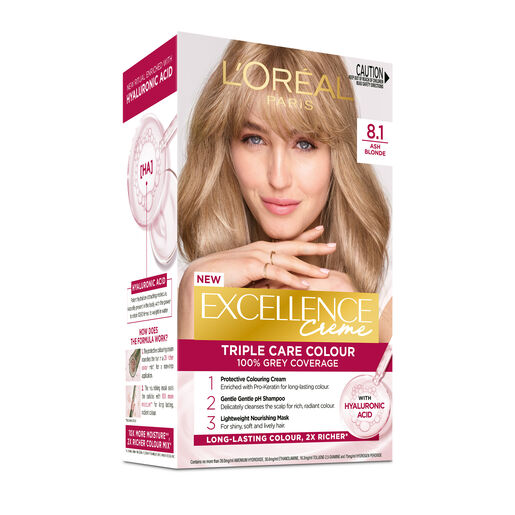 L'Oreal Excellence 8.1 Ash Blonde