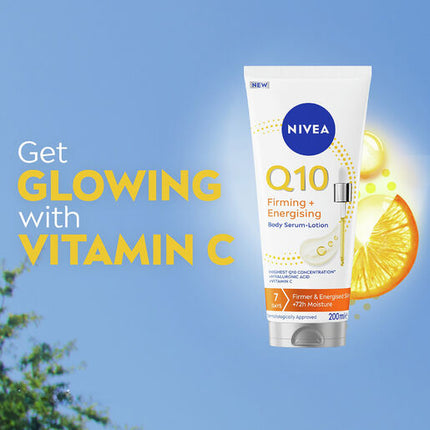 Nivea Q10 Firming + Energising Body Serum-Lotion 200ml