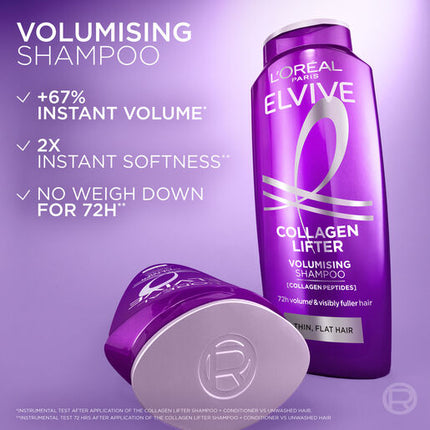 L'Oréal Paris Elvive Collagen Lifter Volumising Shampoo 300ml