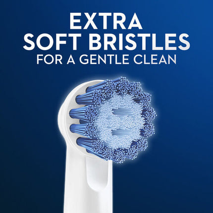 Oral B Sensitive Clean Replacement Brush Heads 2 Pack
