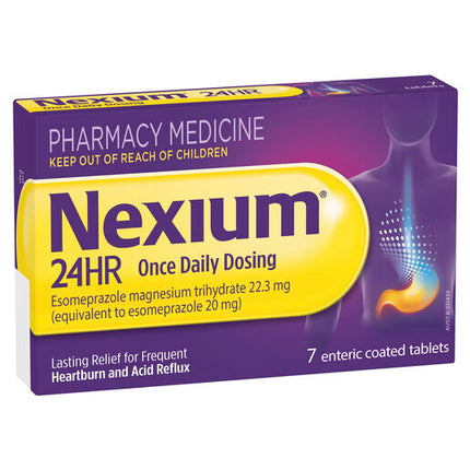 Nexium 24Hr 20mg 7 Tablets