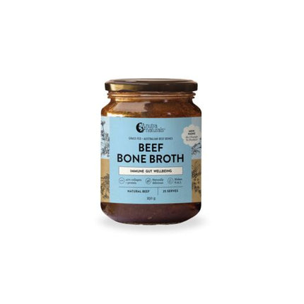 Nutra Naturals Beef Bone Broth Concentrate Natural Beef 250g