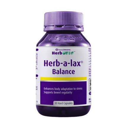 Henry Blooms HerbGUT+ Herb A Lax Balance Capsules 30