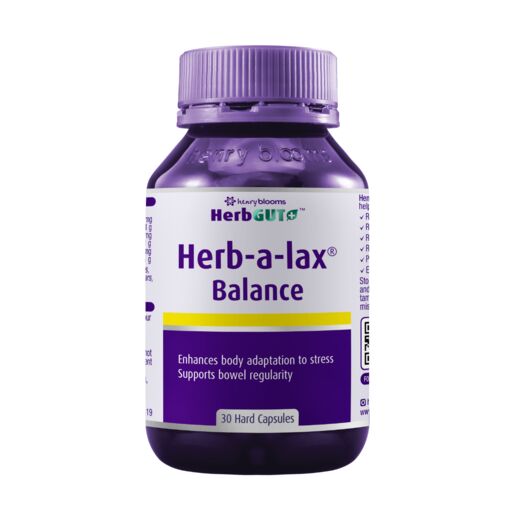 Henry Blooms HerbGUT+ Herb A Lax Balance Capsules 30