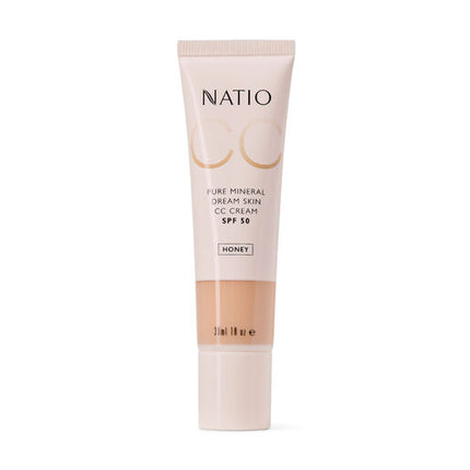 Natio Pure Mineral Dream Skin CC Cream SPF 50 Honey