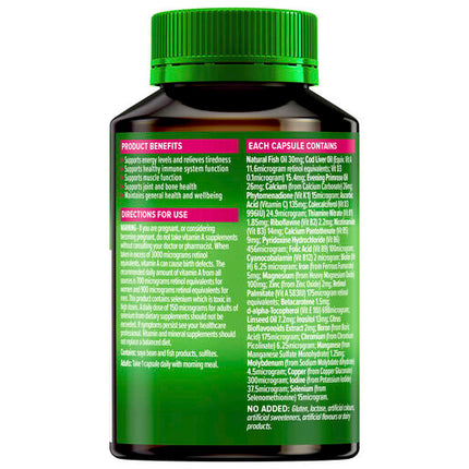 Cenovis Women's 50+ Multivitamin 100 Capsules