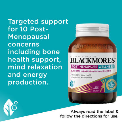 Blackmores Post Menopause Wellness 60