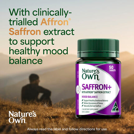 Nature's Own Saffron+ 50 Tablets