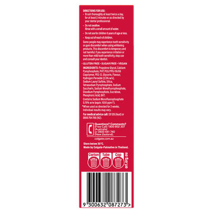 Colgate Toothpaste Optic White High Impact 85g