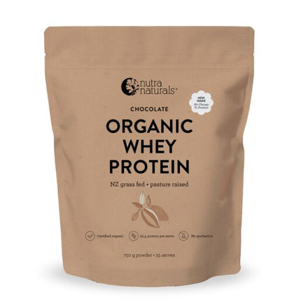 Nutra Naturals Organic Whey Protein Chocolate 750g