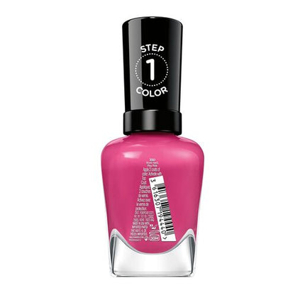 Sally Hansen Miracle Gel Nail Polish Work Hard, Play Pink 14.7ml