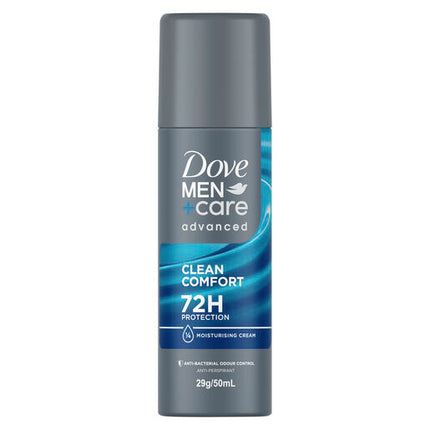 Dove Men+ Care Advanced Antiperspirant Deodorant 72HR Clean Comfort 50ml
