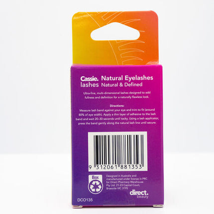 Direct Beauty Cassie Lashes Natural