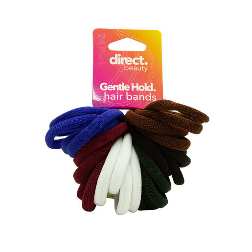 Direct Beauty Gentle Hold Hair Bands 24 Pack Basics