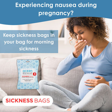 Ocean Healthcare Sickness Bags 3 Pack