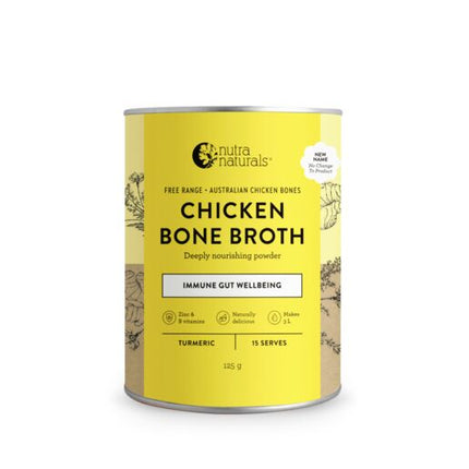Nutra Naturals Chicken Bone Broth Tumeric