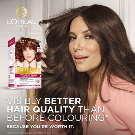 L'Oreal Excell 6.54 Light Mahogany Copper Brown