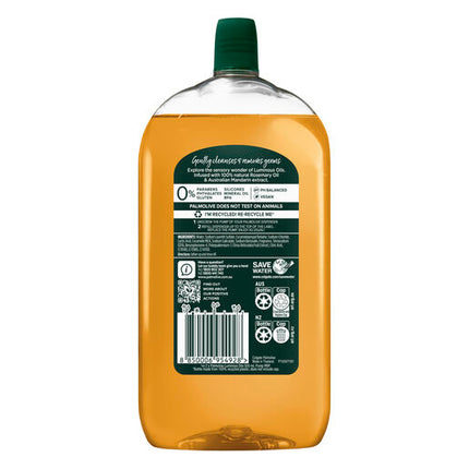 Palmolive Luminous Oils Hand Wash, East Australian Mandarin & Rosemary Oil, 1L Refill