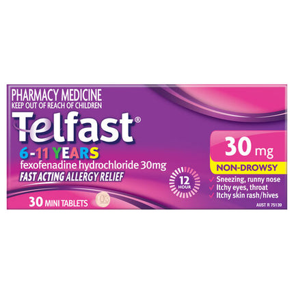 Telfast Kids Tab 30Mg 30