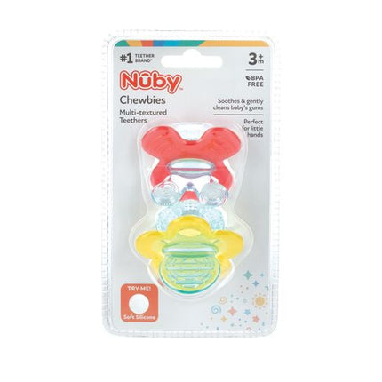 Nuby Chewbies Multi Textured Teethers