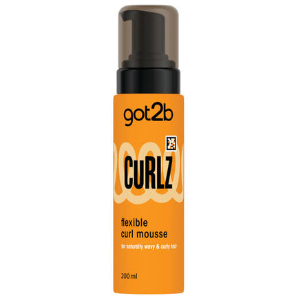 Schwarzkopf Got2b Curlz Flexible Curl Mousse 200mL