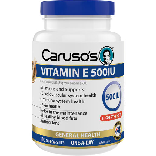 Caruso's Natural Health Vitamin E 500Iu 150 Capsules