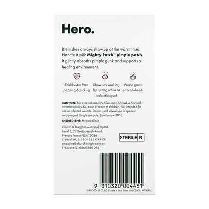 Hero Mighty Patch Duo Pimple Patches Day & Night 12 pack