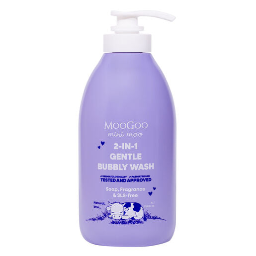 MooGoo 2-in-1 Bubbly Wash 1l
