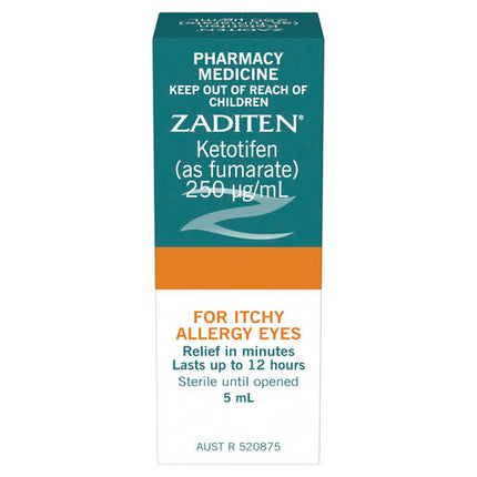 Zaditen Multidose Allergy Eye Drops 5mL