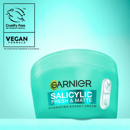 Garnier Fresh & Matte Sorbet Cream with Salicylic Acid 100g