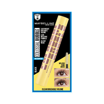 Maybelline Colossal Bubble Washable Mascara 801 Very Black 10ml