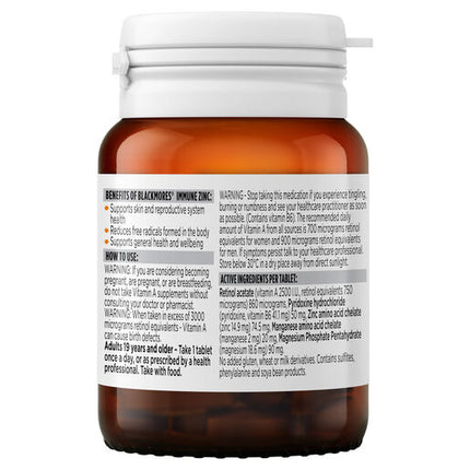 Blackmores Immune Zinc 60