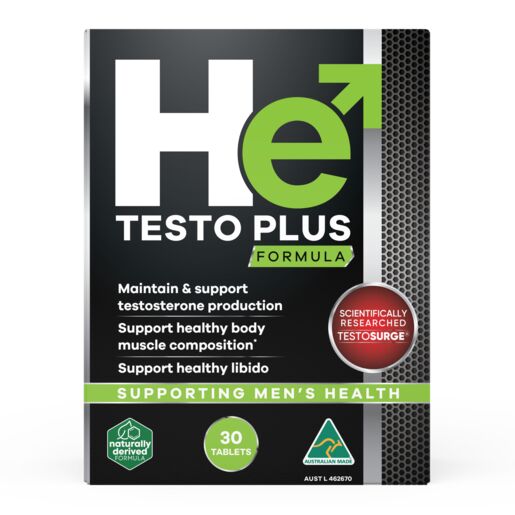 HE Testo Plus 30 Tablets