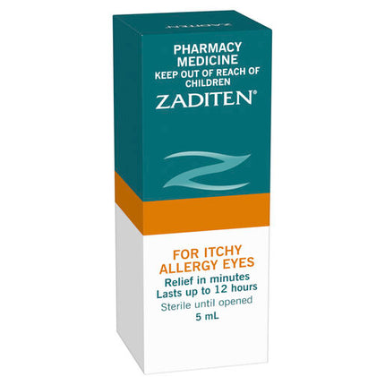 Zaditen Multidose Allergy Eye Drops 5mL