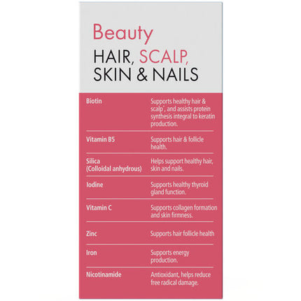 Nature's Way Beauty Hair Scalp Skin & Nails 100 Tablets